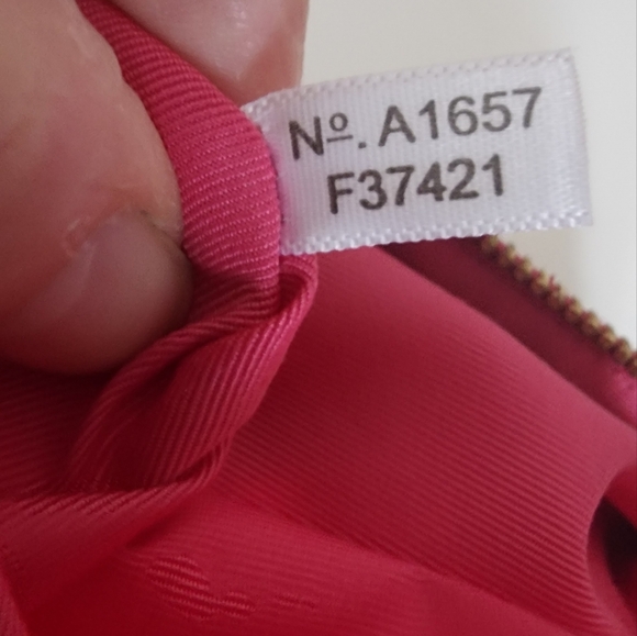 COPY - Coach Mini Christie Carryall Pink Floral Women's Bag EUC - Picture 10 of 12